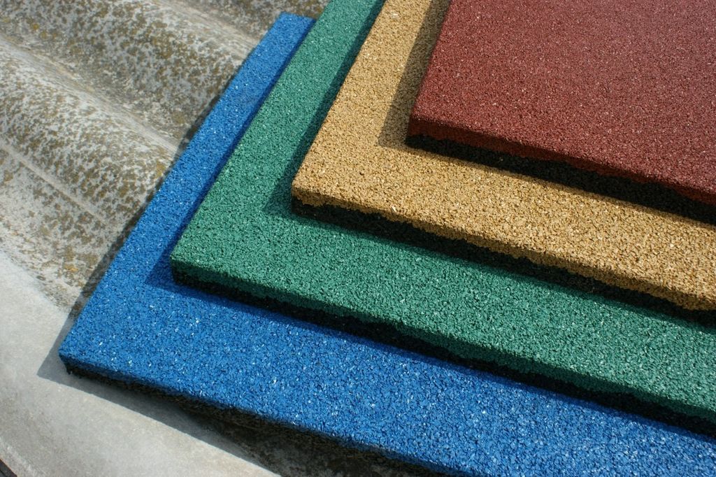 Продажа резиновой тротуарной плитки в Парголово